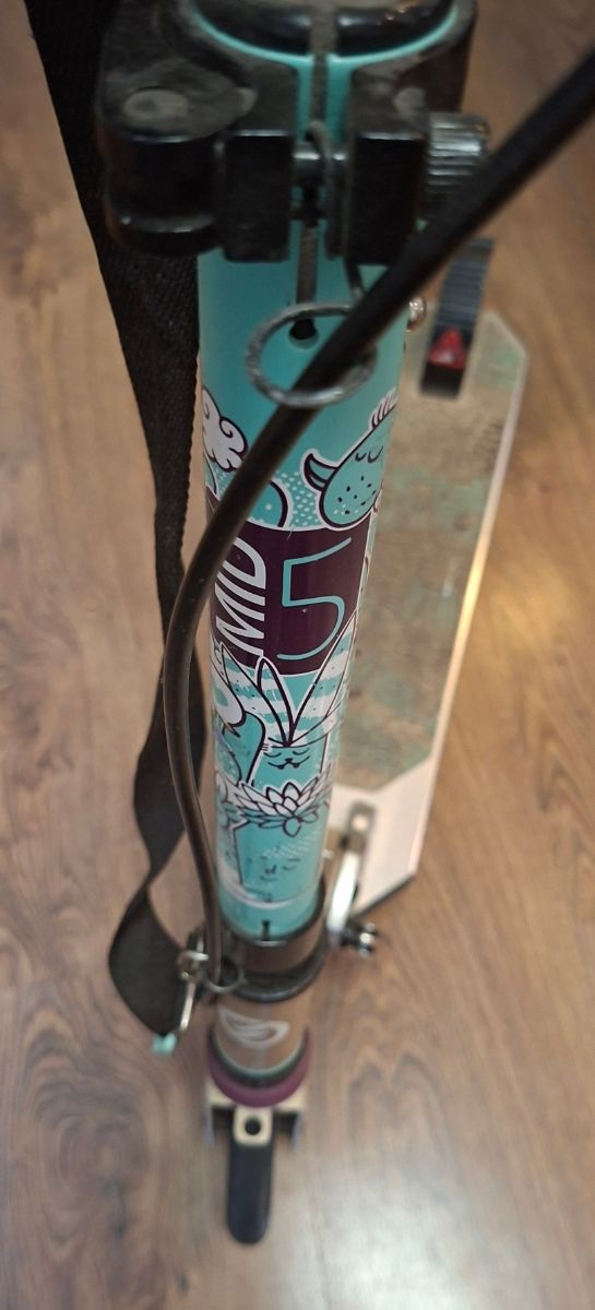 Patinete Oxelo MID5 Gris Menta