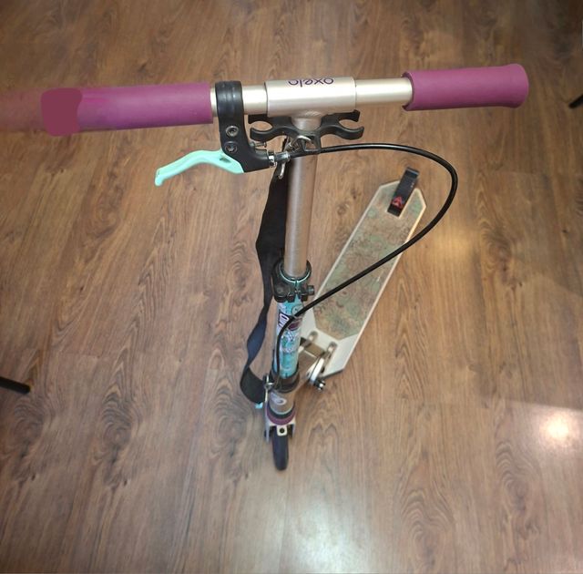 Patinete Oxelo MID5 Gris Menta