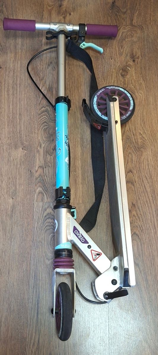 Patinete Oxelo MID5 Gris Menta