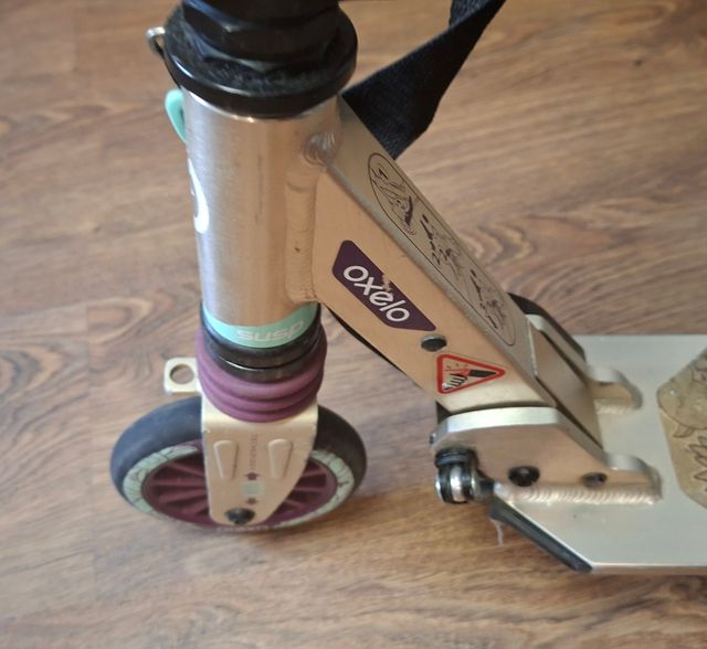 Patinete Oxelo MID5 Gris Menta