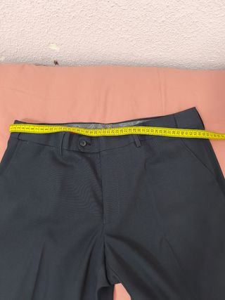 Traje de hombre azul
