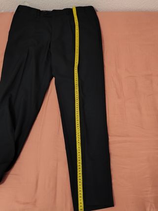 Traje de hombre azul