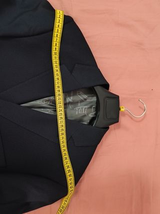 Traje de hombre azul