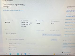Portátil Lenovo