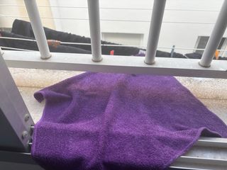 Reja de aluminio blanca para protección