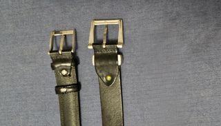 N. 2 Cinture nere in pelle