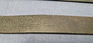 N. 2 Cinture nere in pelle