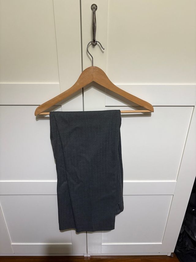 Pantalones de vestir grises