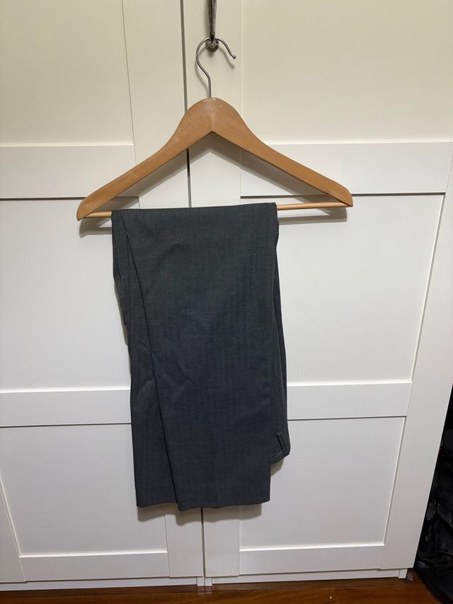 Pantalones de vestir grises