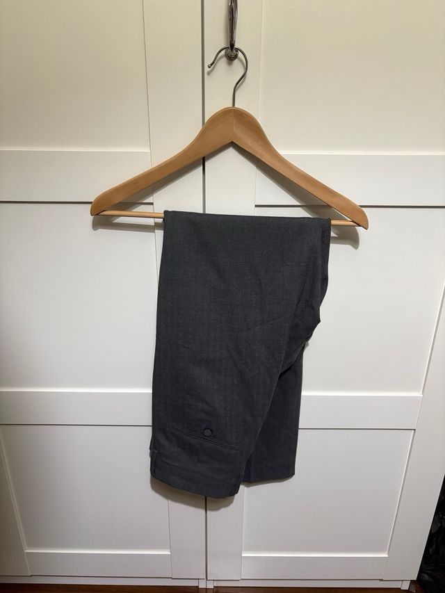 Pantalones de vestir grises