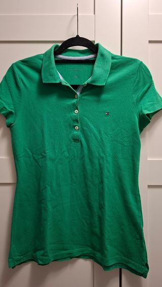 Polo Tommy Hilfiger Verde Talla S
