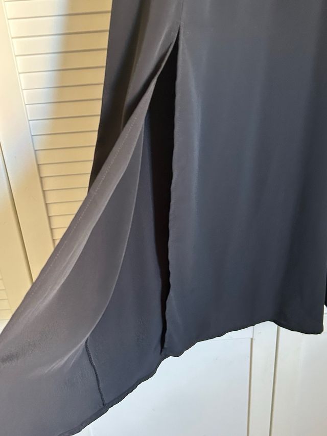 Vestido largo Sfera verde y negro