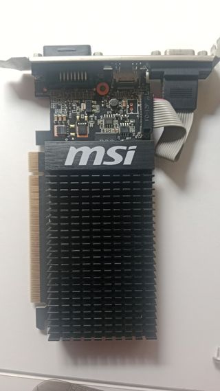 MSI GT 710 1GB GDDR3 Tarjeta Gráfica