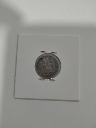 Moneda 50 céntimos Alfonso XIII 1892