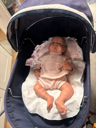 Carrito de muñecas clásico