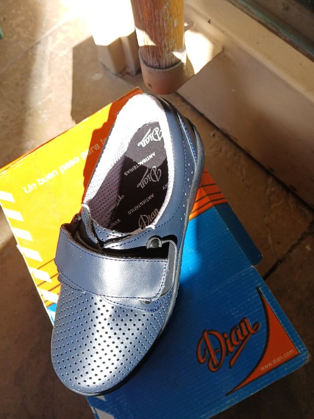 Calzado Ortopédico  azules 37 nuevo 