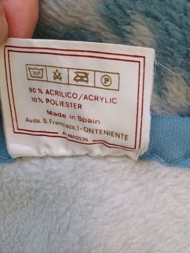 Manta de cama suave y cálida