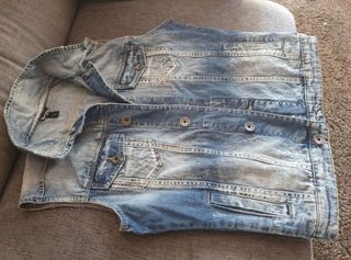 Chaleco Vaquero Benetton Jeans - Hombre - Talla M