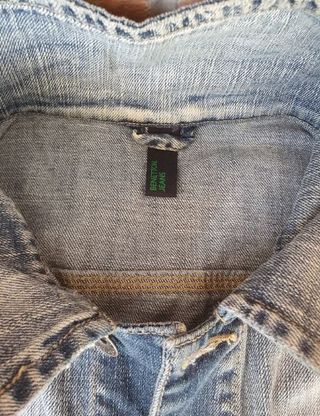 Chaleco Vaquero Benetton Jeans - Hombre - Talla M