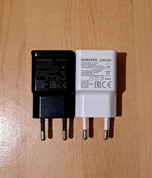 3 Cargadores Samsung EP-TA200