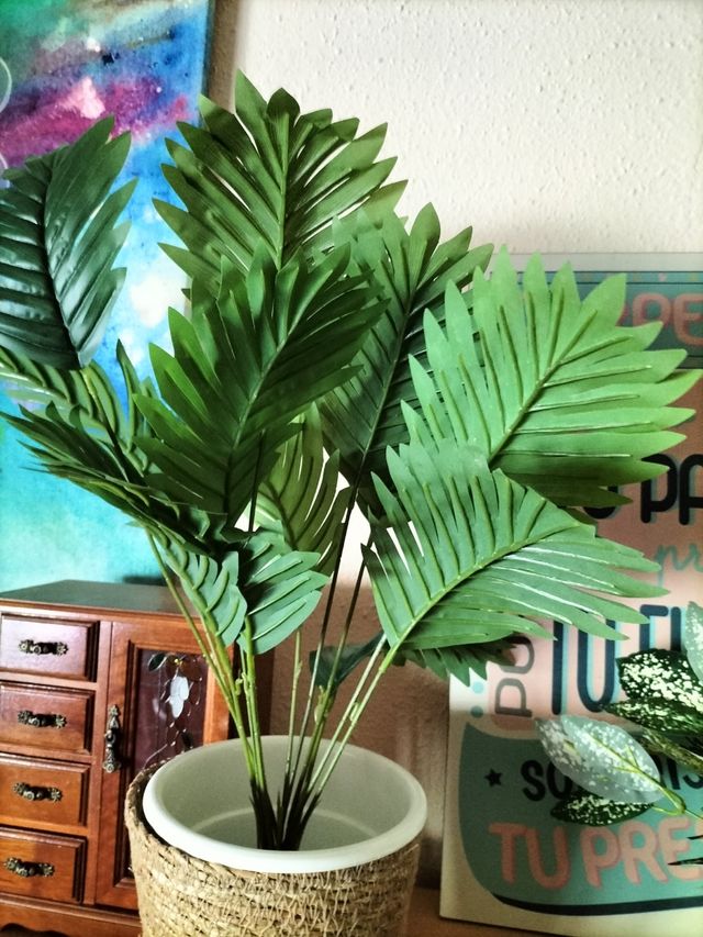 PALMERA ARTIFICIAL DECORATIVA POR SÓLO 10€