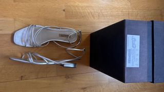 Sandalias Massimo Dutti Plata