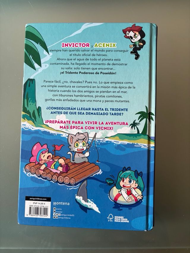 Libro VICNIX. Perdidos en el mar.