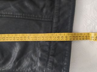 Cazadora Cuero Levi's Negra Mujer