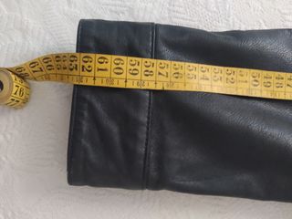 Cazadora Cuero Levi's Negra Mujer