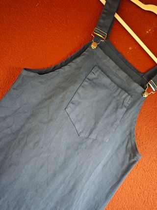 Peto azul talla L