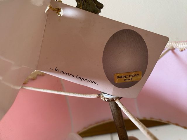 Lampada da tavolo antica vintage