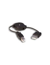 Cable USB retráctil