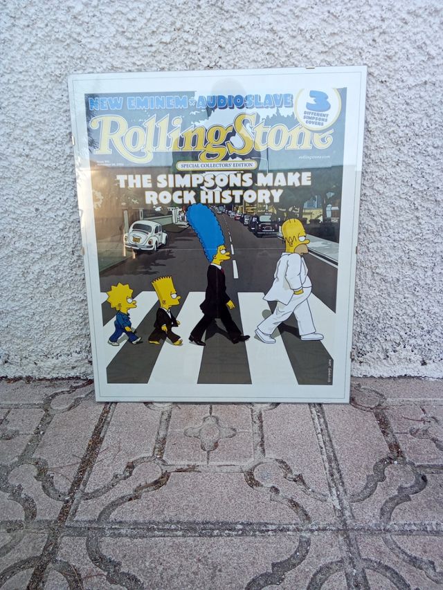 Lámina Rolling Stone Simpsons
