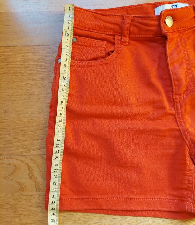 Pantalón corto JDY naranja talla M