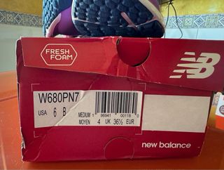 New Balance Fresh Foam 680 v7 T36.5 SIN USAR