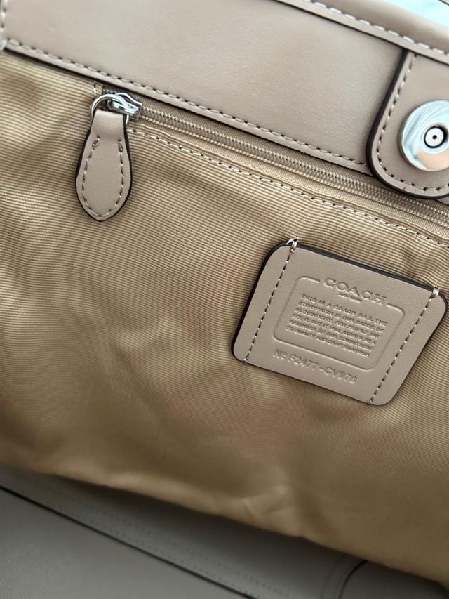 Bolso Coach Beige