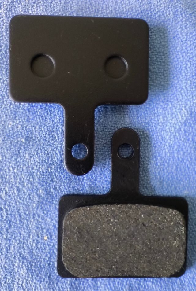 4 pares de pastillas de freno bicicleta en blister