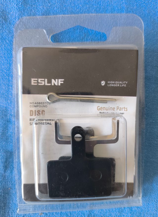 4 pares de pastillas de freno bicicleta en blister