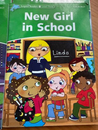 5 libros Inglés Dolphin Readers