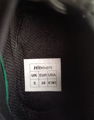 Zapatos de seguridad Hitmars negros