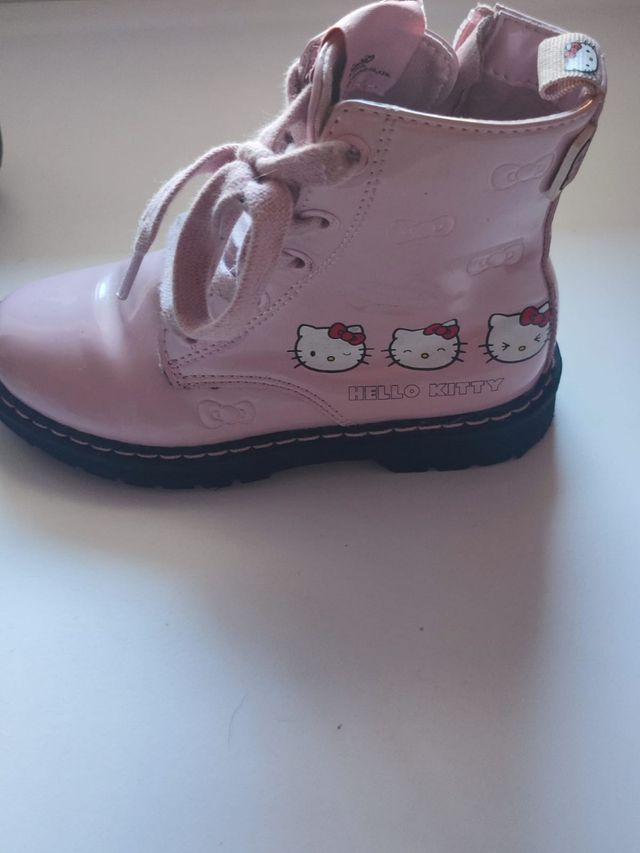 Botas Hello Kitty Rosas