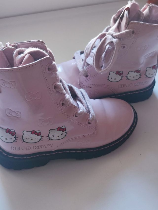 Botas Hello Kitty Rosas