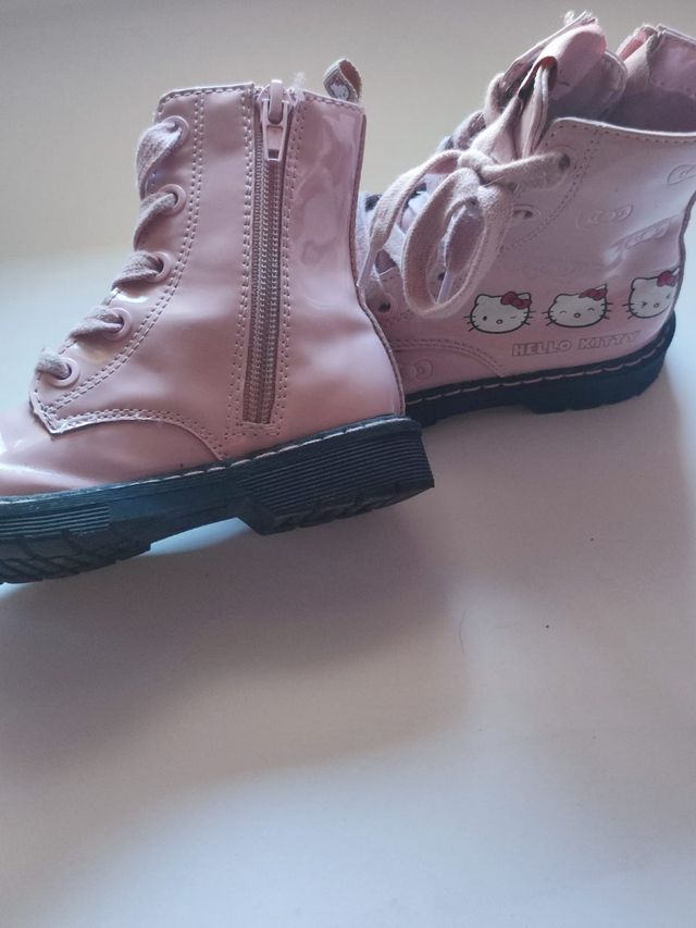 Botas Hello Kitty Rosas