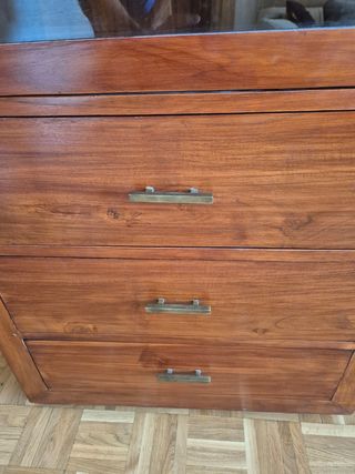 Vitrina Banak Madera Teca