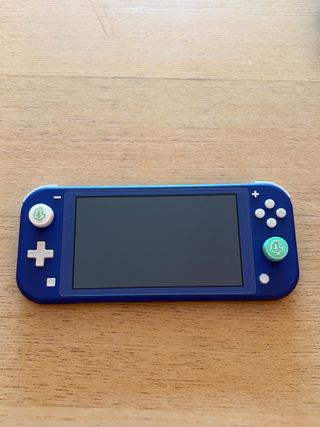 Nintendo Switch Lite Azul + Funda + Tarjeta 128GB