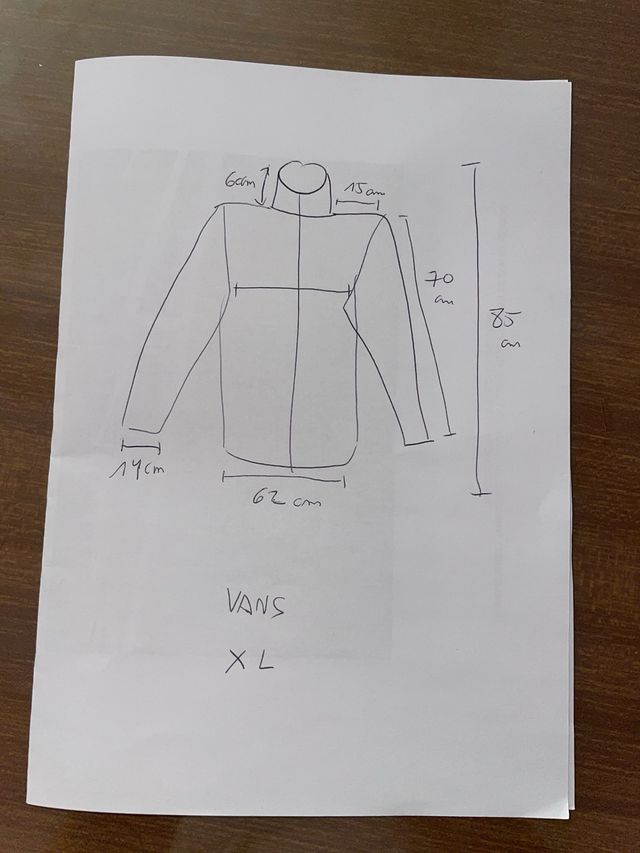 Abrigo Vans Verde Hombre