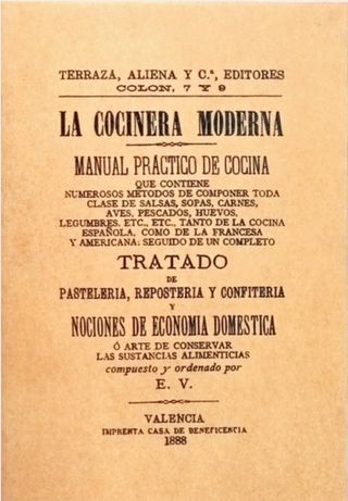LA COCINERA MODERNA (1888)
