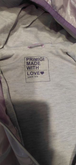 Giubbino Primigi bambina con cappuccio