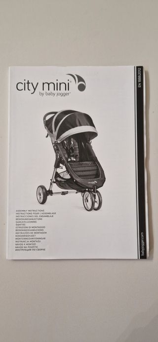 Carrito CityMini BabyJogger Gris