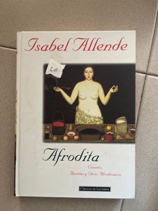 Libro Afrodita de Isabel Allende